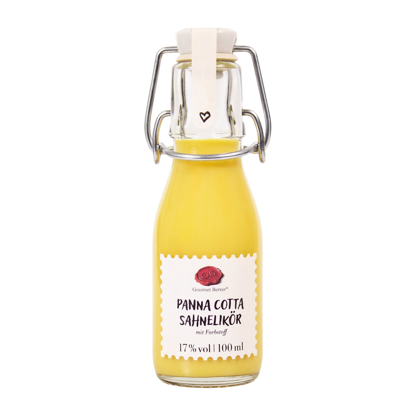 Flaschenkinder: Panna Cotta Sahnelikör, 17% vol, 0,1 l