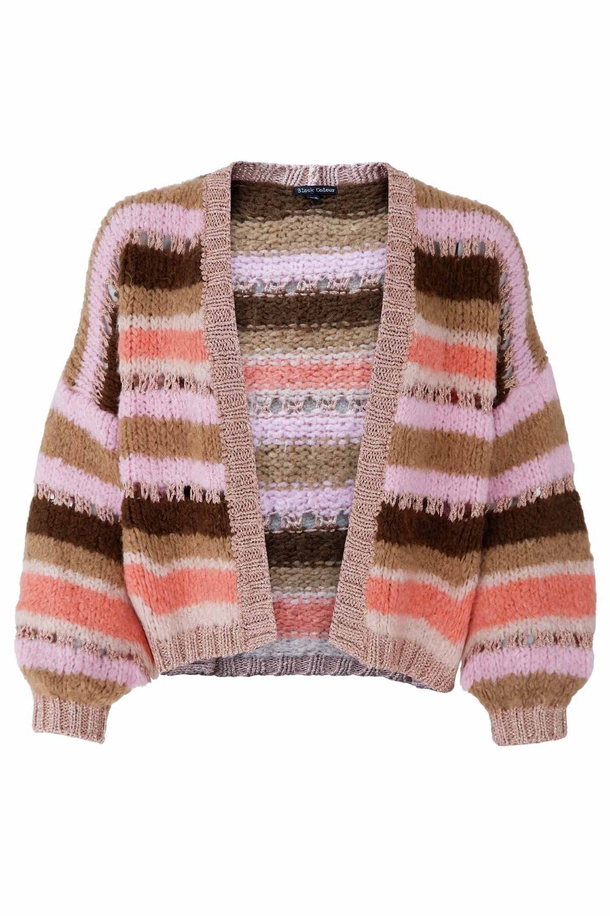 Black Colour LIN SHIMMER CARDIGAN