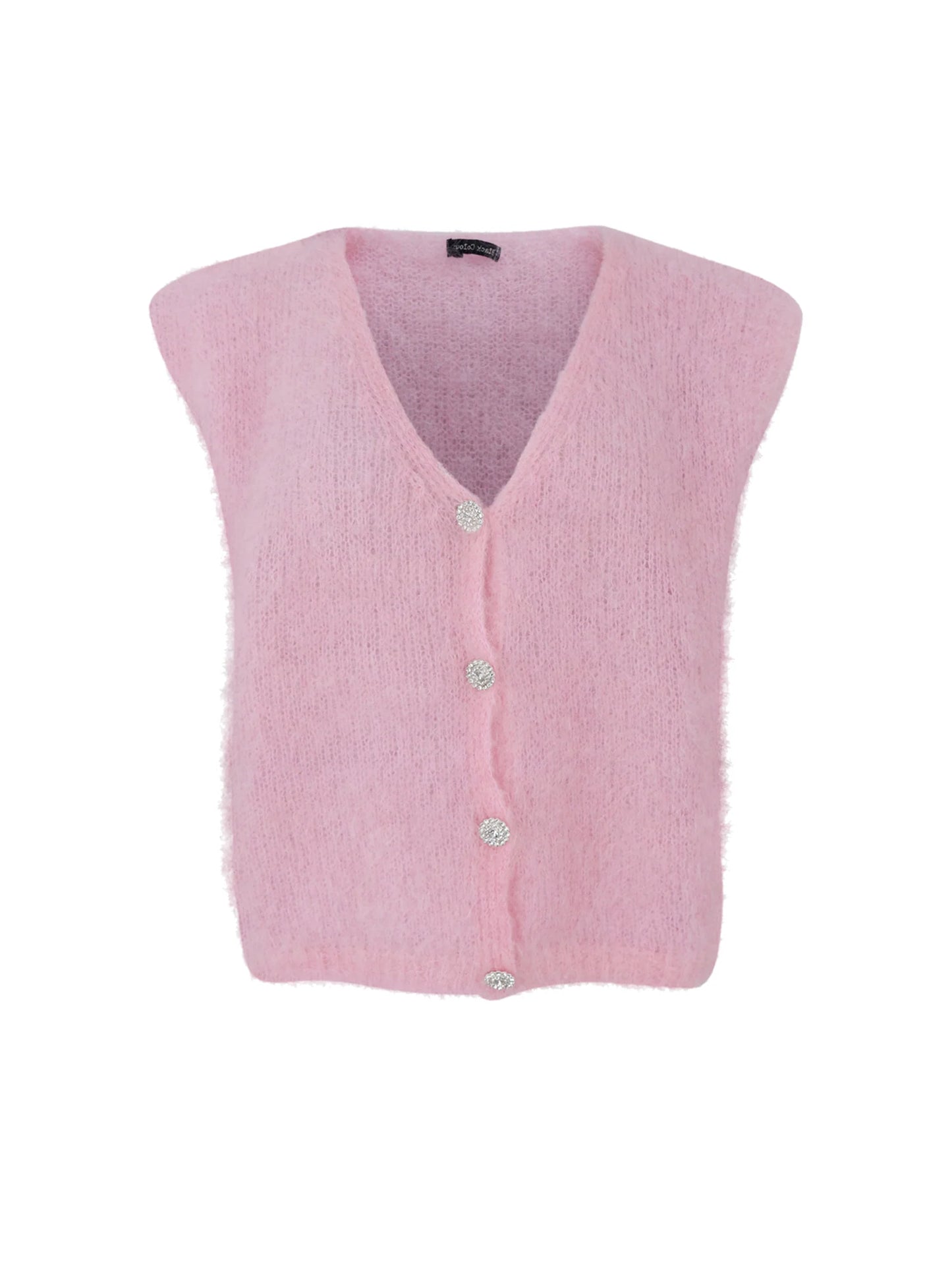 Black Colour BJOERK knit vest