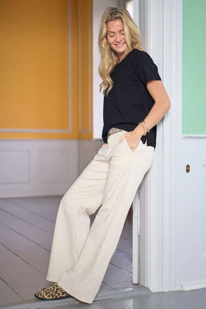 Black Colour MAYRA T-Shirt