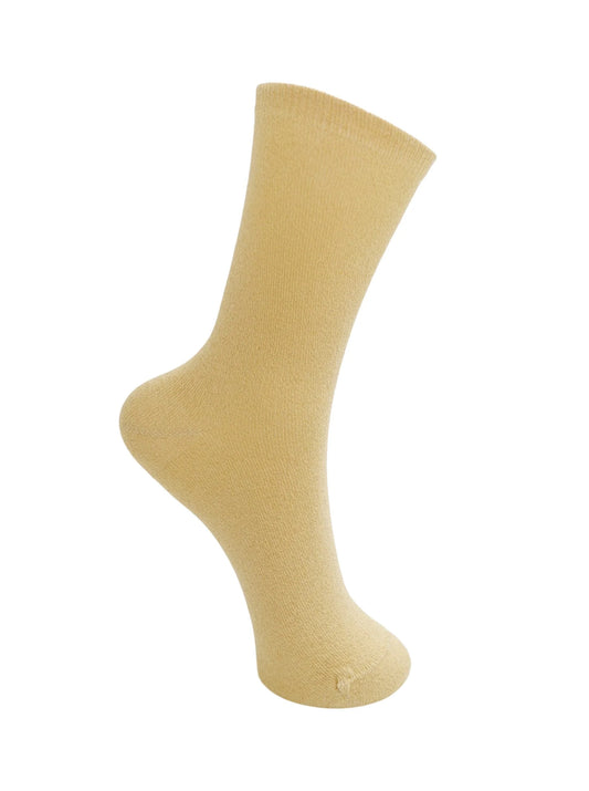 Black Colour Lurex sock