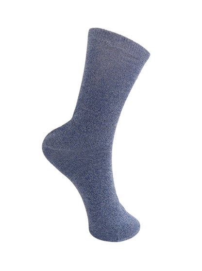 Black Colour Lurex sock