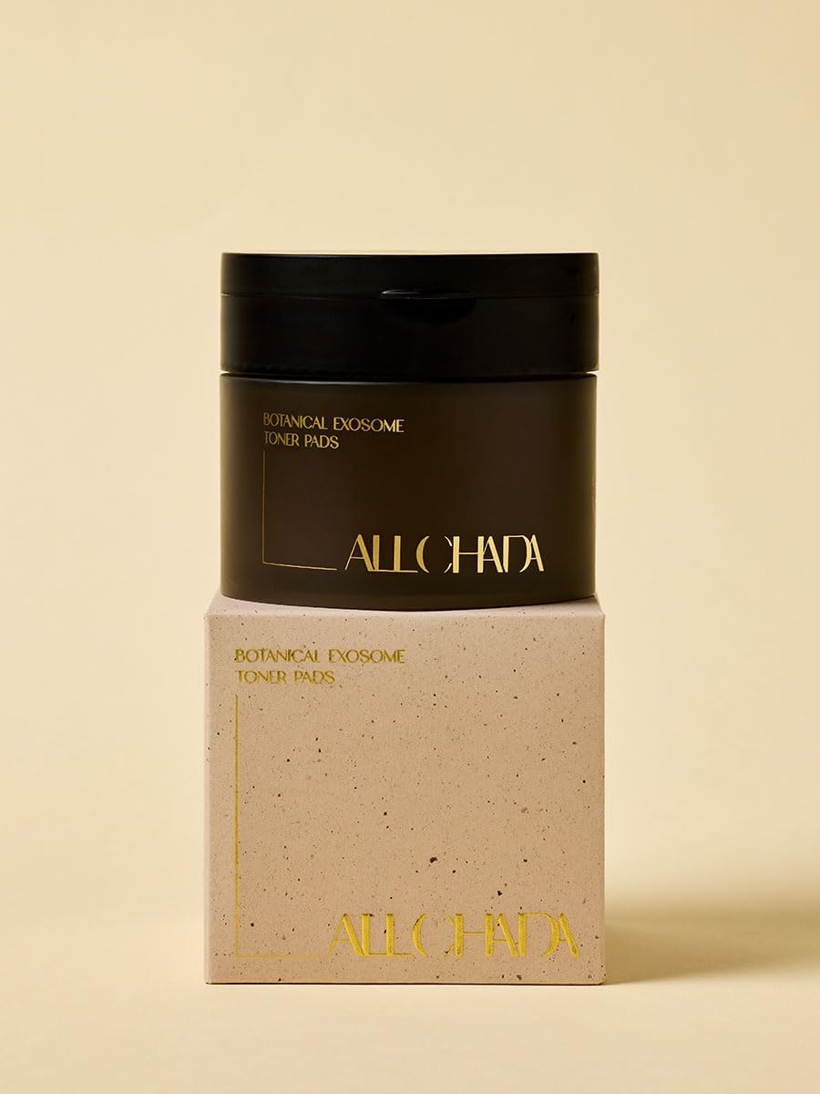 ALLCHADA®  vegane Exosomen-Toner-Pads K-Beauty 60 Pads, 90 ml