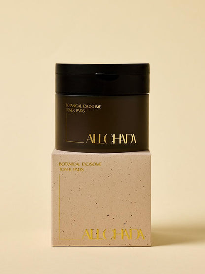 ALLCHADA®  vegane Exosomen-Toner-Pads K-Beauty 60 Pads, 90 ml