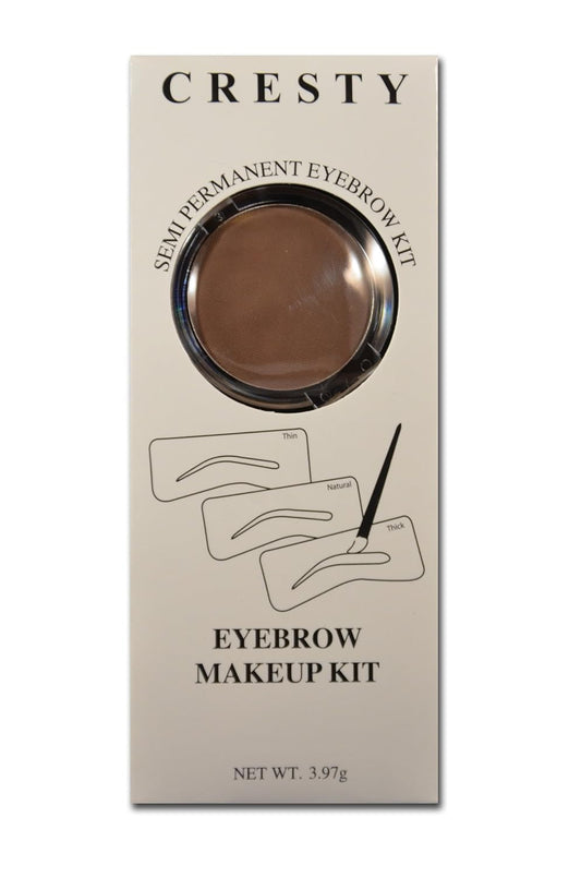 CRESTY Semi Permanent Eyebrow Kit – Dark Brown