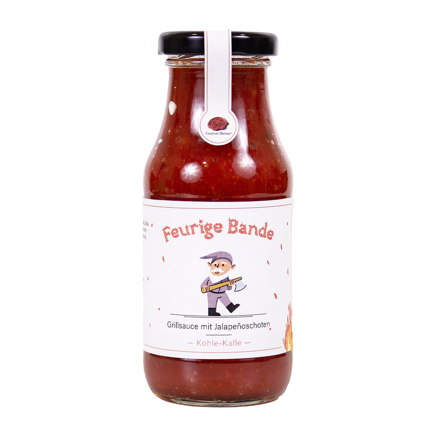 Feurige Bande: Grillsauce mit Jalapeños 200 ml