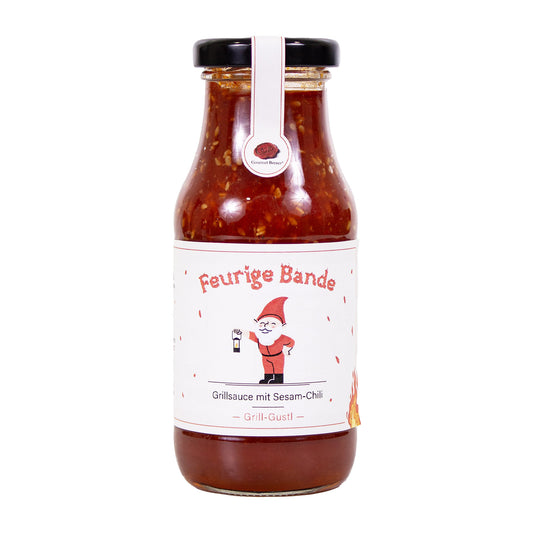 Feurige Bande: Grillsauce Senf Chili 200 ml