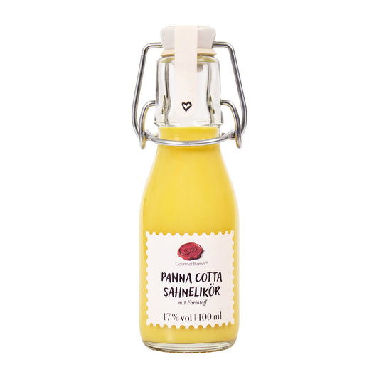 Flaschenkinder: Panna Cotta Sahnelikör, 17% vol, 0,1 l