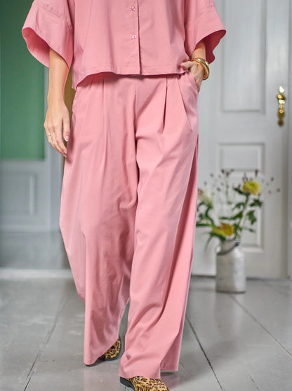 Black Colour Davina Wideleg Pant