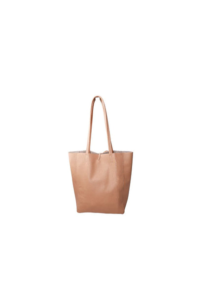 Black Colour CHRISTY leather totebag