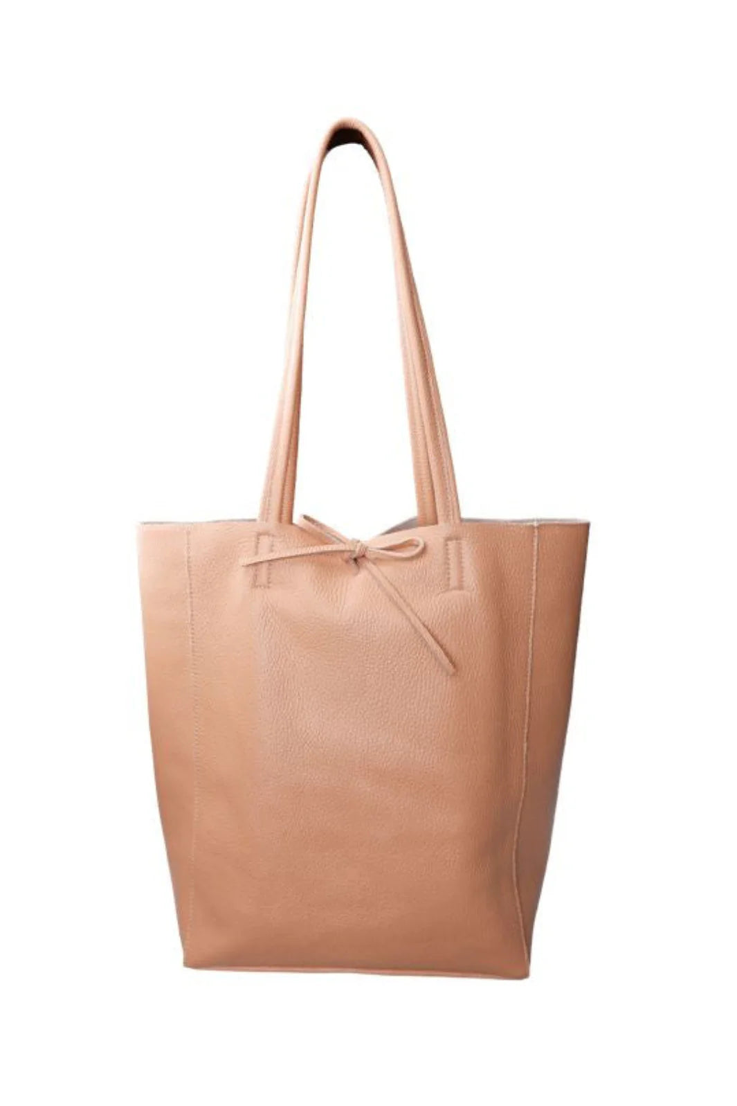 Black Colour CHRISTY leather totebag