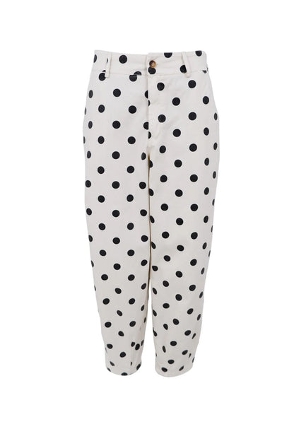 Black Colour ELLIE barrel pant