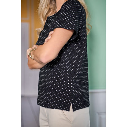 Black Colour MAYRA T-Shirt