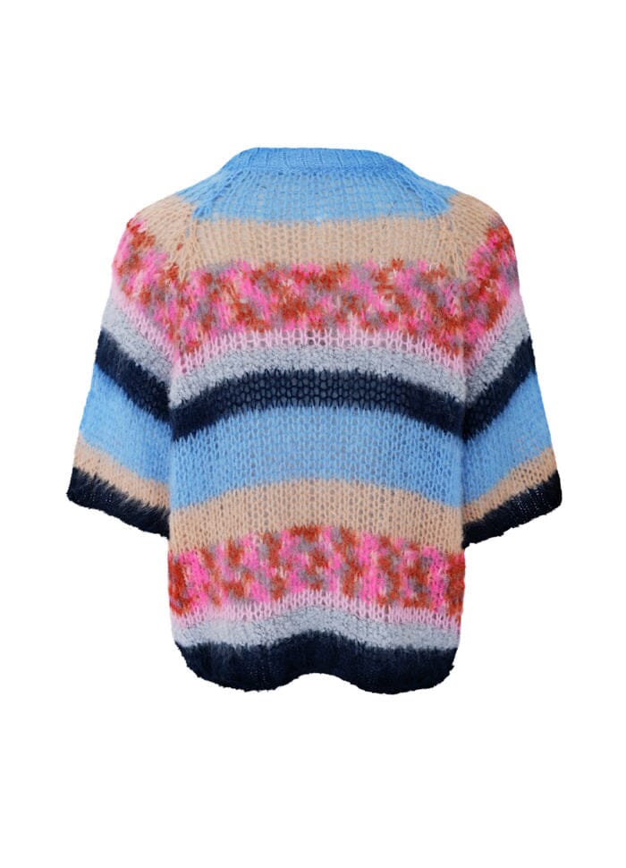 Black Colour SOPHIE STRIPED JUMPER