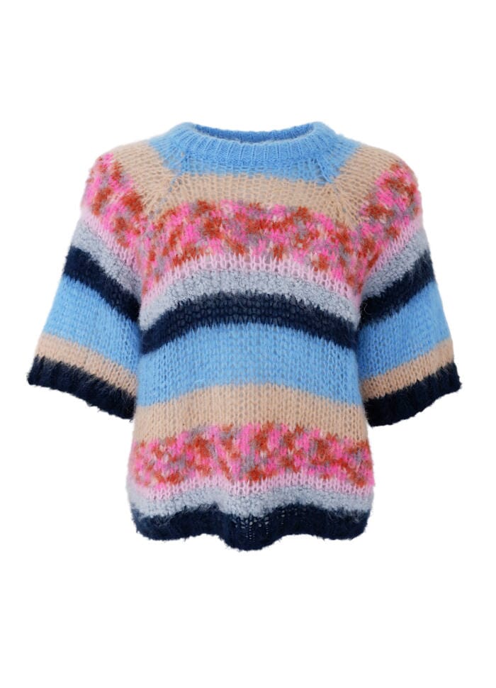 Black Colour SOPHIE STRIPED JUMPER