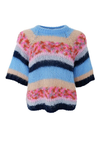 Black Colour SOPHIE STRIPED JUMPER