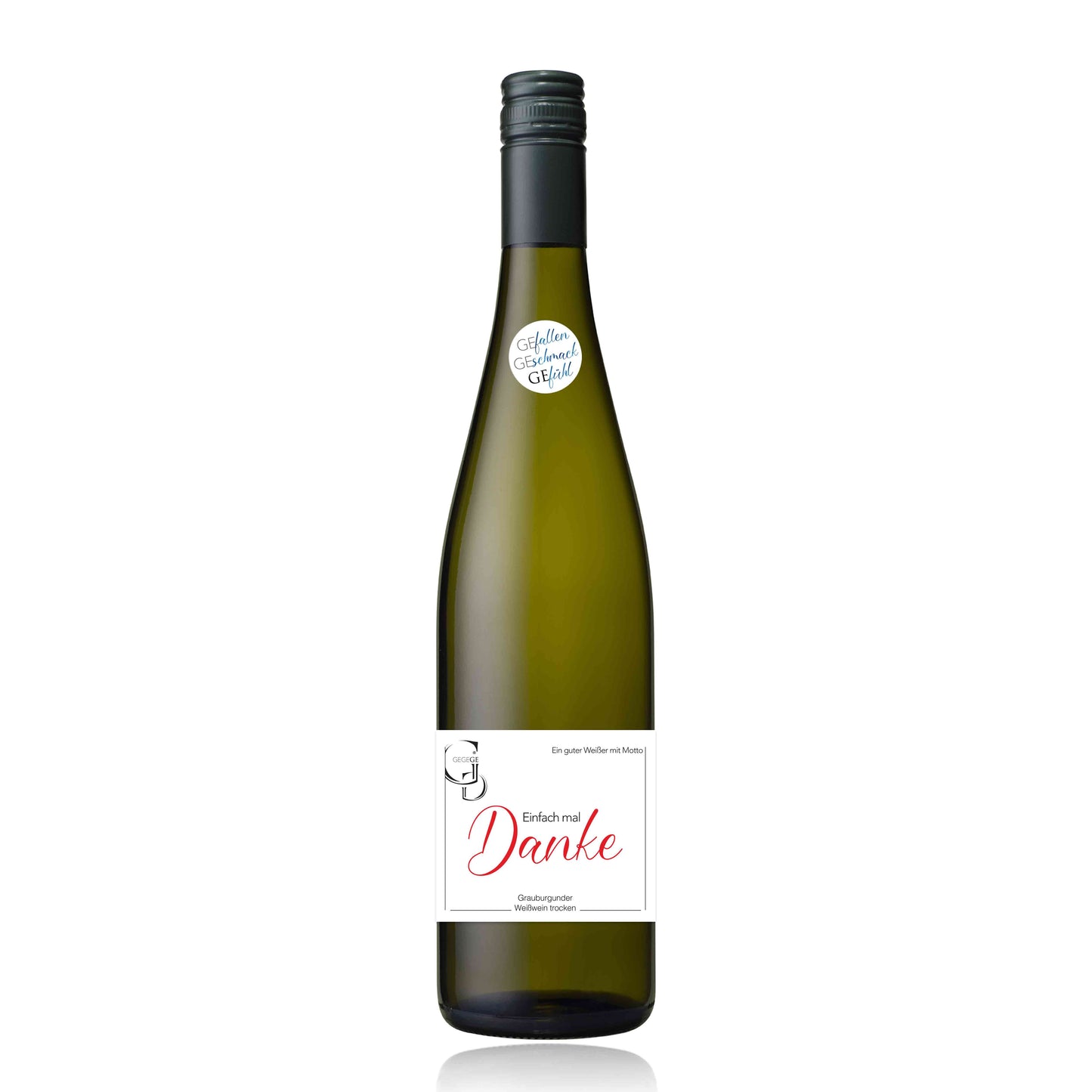 Einfach mal Danke – Grauburgunder Bio-Weißwein trocken 2022 (0,75 l)