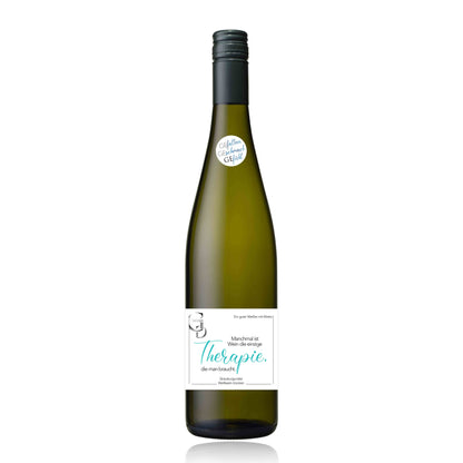 Manchmal ist Wein die einzige Therapie, die man braucht. – Grauburgunder Bio-Weißwein trocken 2022 (0,75 l)