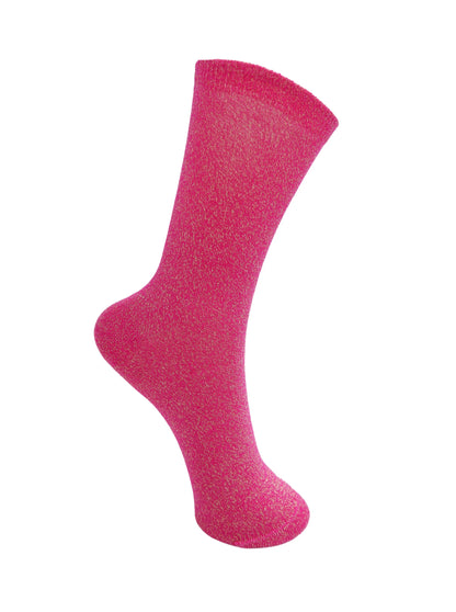 Black Colour Lurex sock